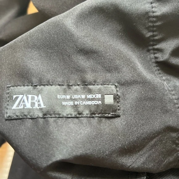 Zara Black Chinos Classic Style - Picture 4 of 5